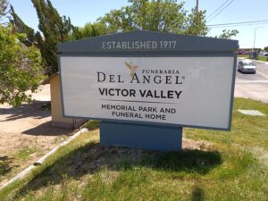 Monument Signs In The Victorville Area